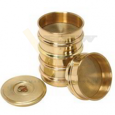 Test Sieves Set of 3 with lid and Receiver