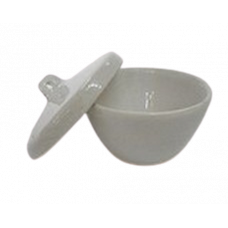 Crucible with lid Porcelain 25 ml